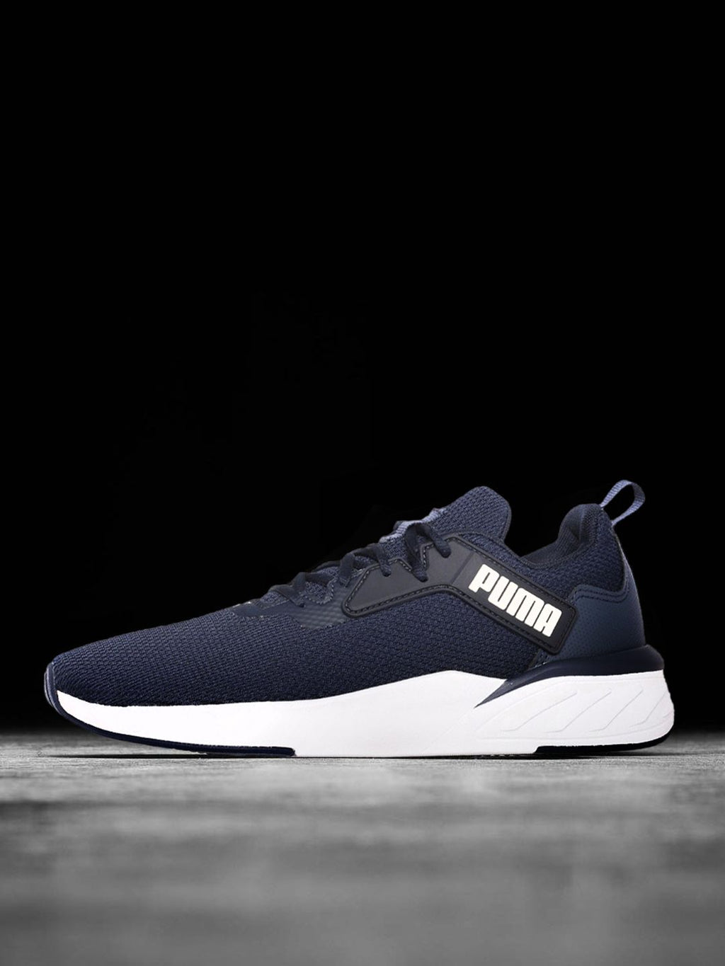  Puma Men Navy Blue Solid Erupter Running Shoes