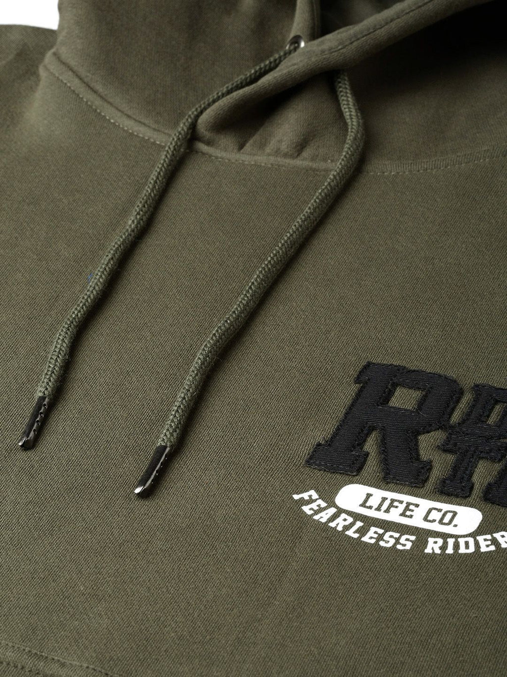  The Roadster Lifestyle Co Men Olive Green Solid Hooded Sweatshirt