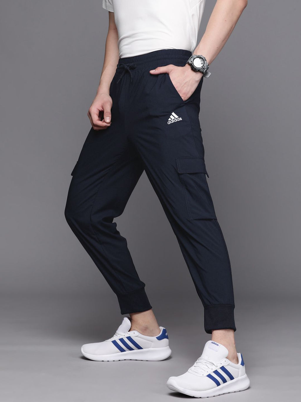  ADIDAS Men Sustainable Cargo Style Joggers