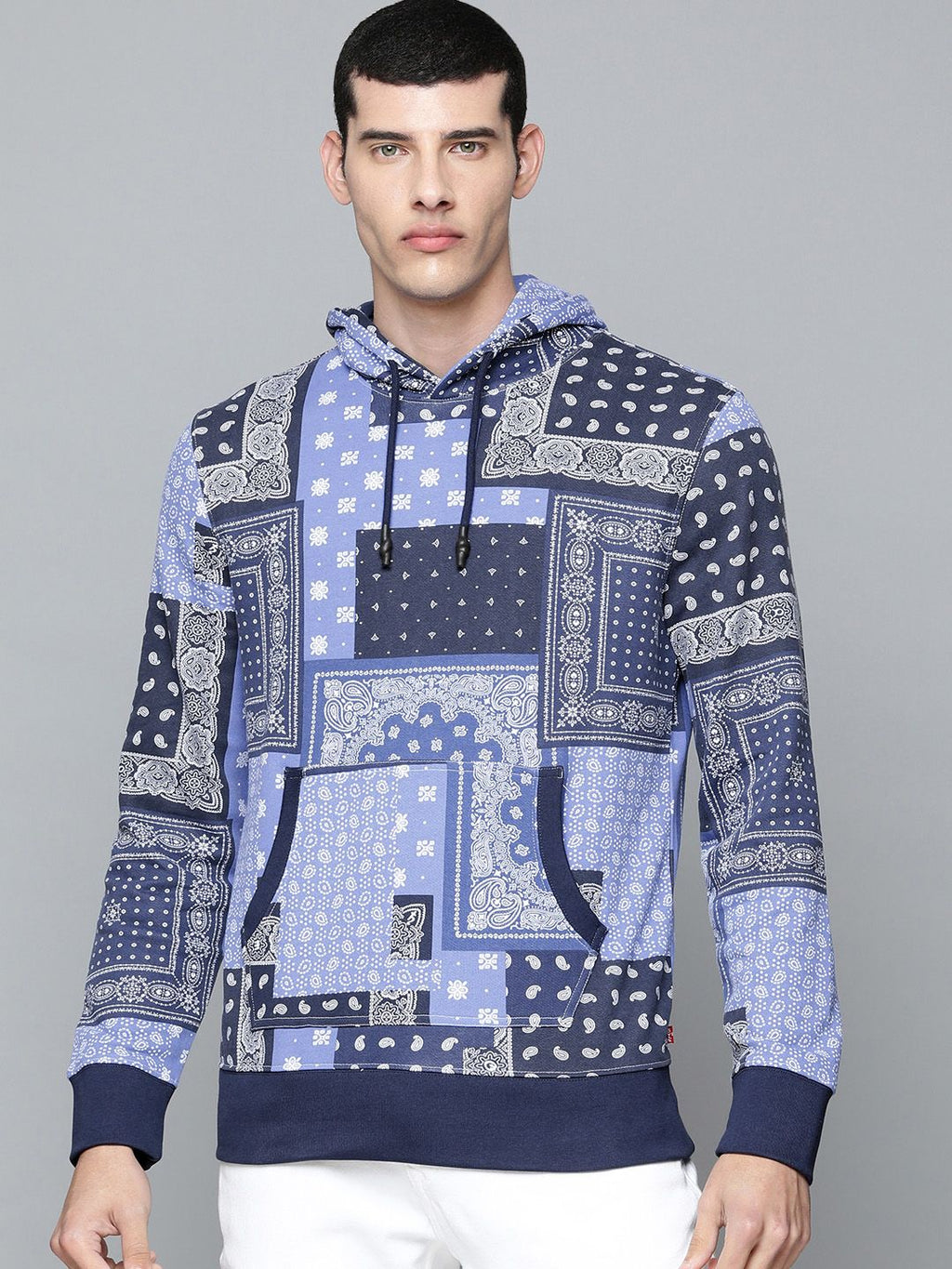  Levis Men Blue Printed Sweatshirt