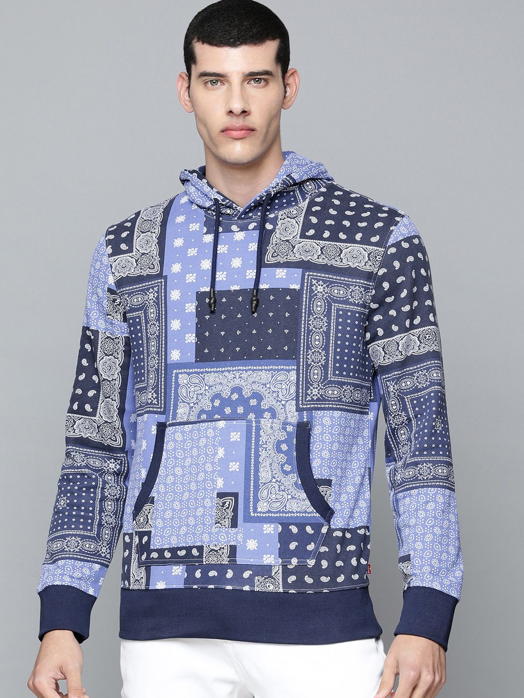  Levis Men Blue Printed Sweatshirt