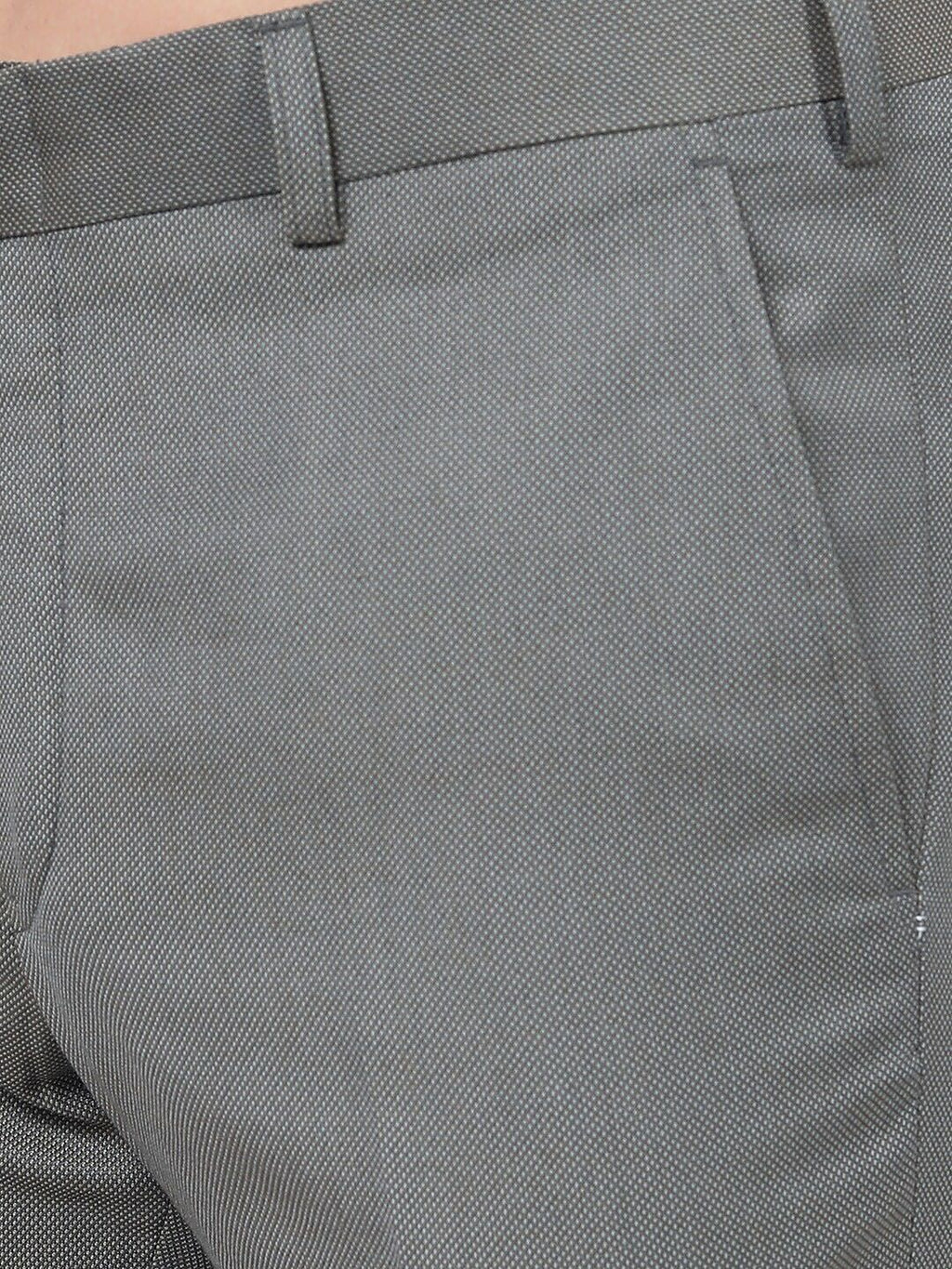  METAL Men Slim Fit Formal Trousers