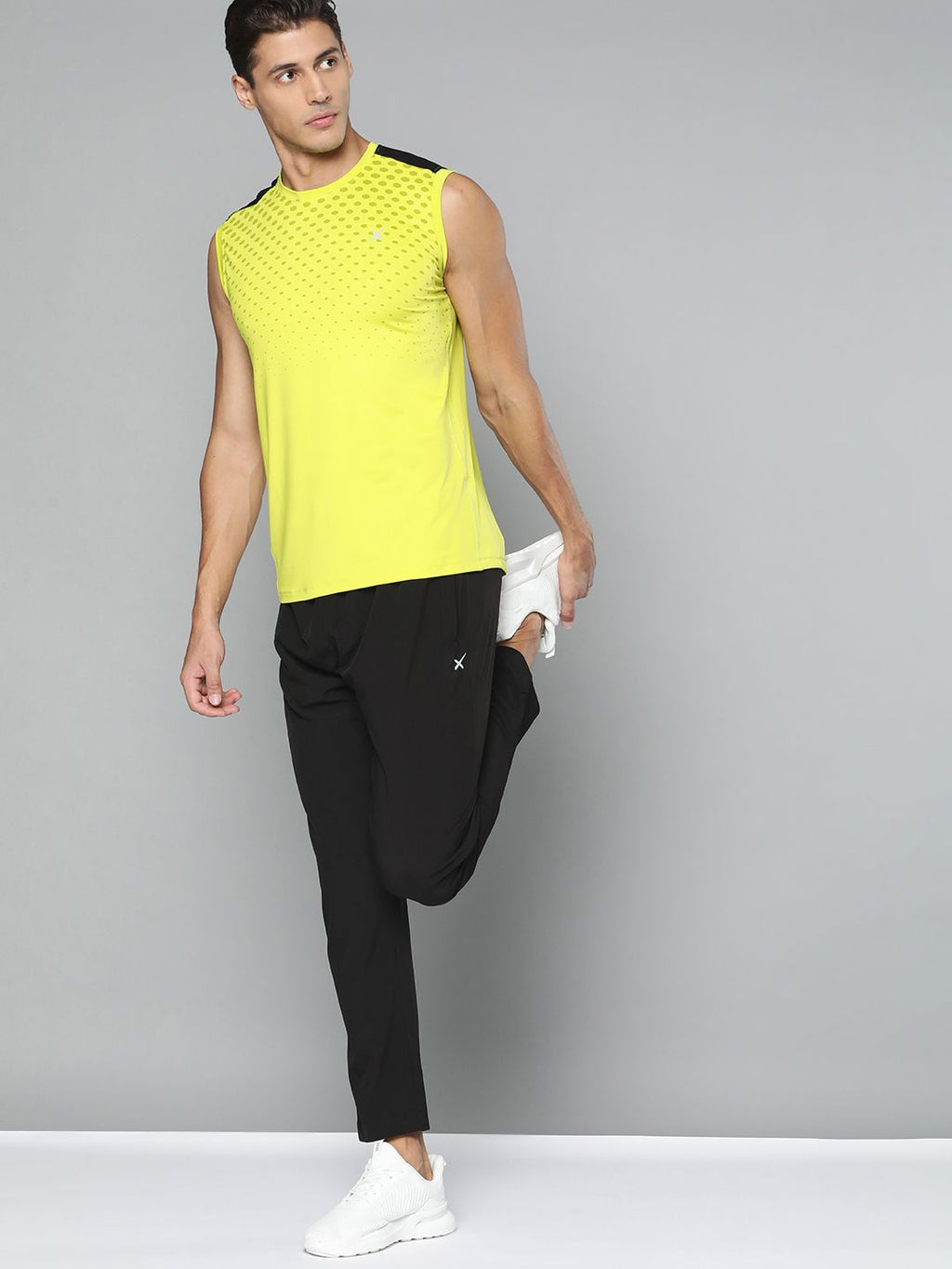  HRX By Hrithik Roshan Training Men Jet Black Rapid-Dry Track Pants