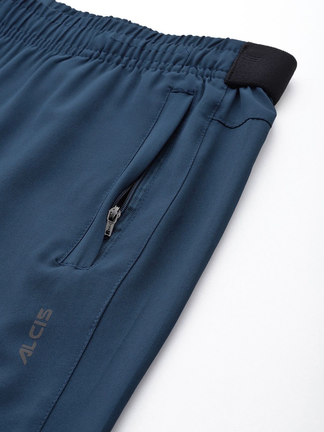  Alcis Men Dry Tech Slim Fit Sports Track Pants With Reflective Detail