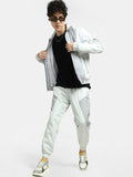  Jack & Jones Men White Solid Cotton Joggers