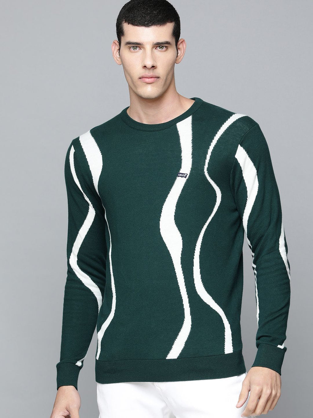  Levis Men Green Sweatshirt