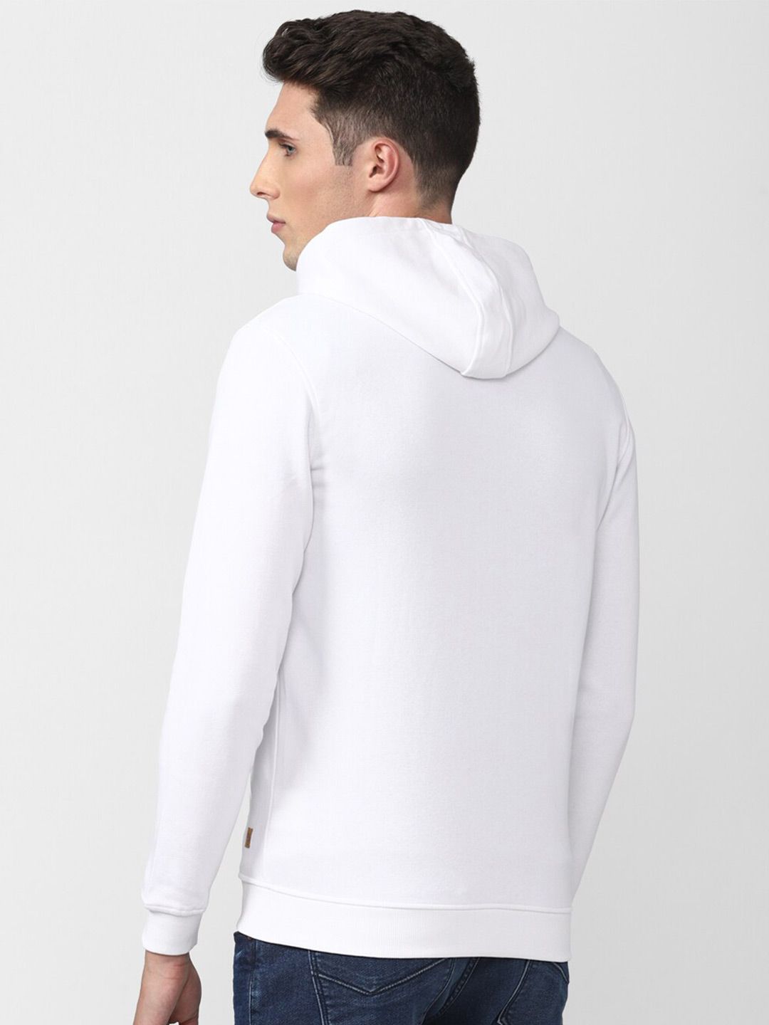  Van Heusen ACADEMY Men White Hooded Sweatshirt
