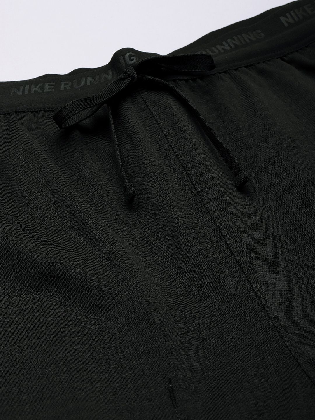  Nike Men Black Solid Dri-FIT Phenom Elite Knit Running Track Pants
