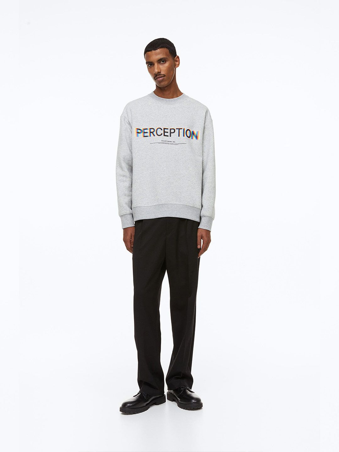  H&M Men Printed Sweatshirt