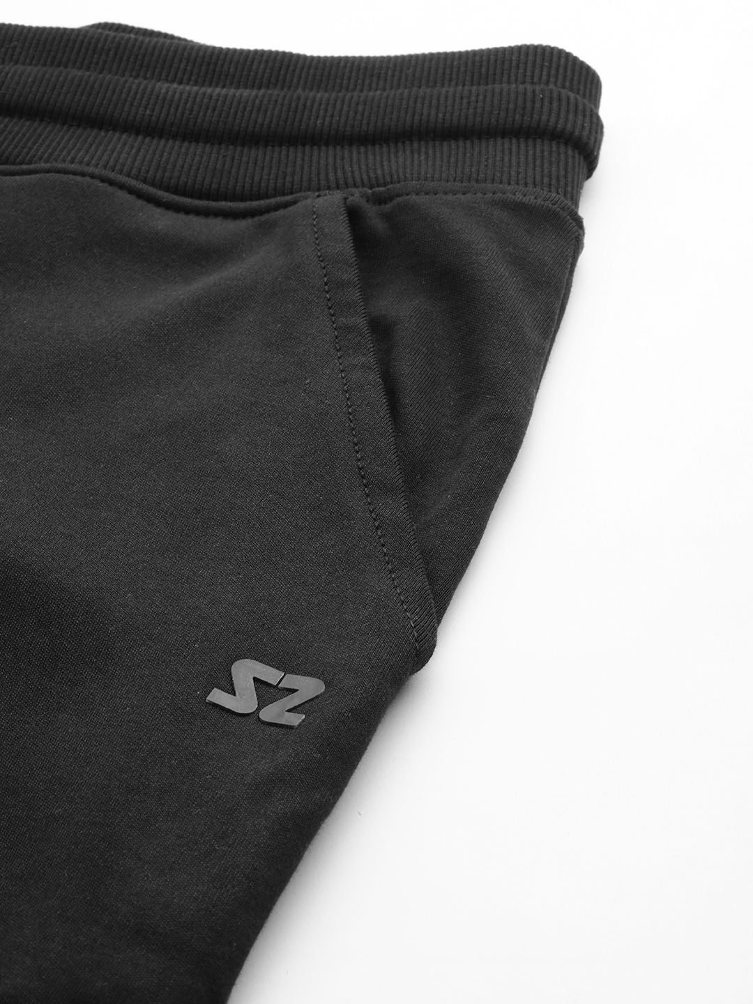  Sztori Men Plus Size Solid Pure Cotton Joggers
