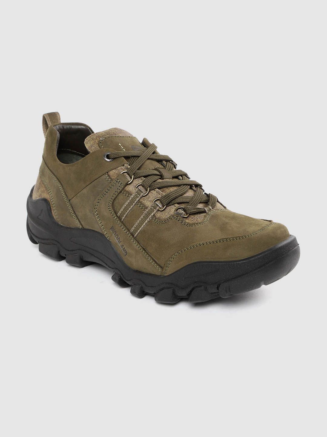  Woodland Men Nubuck Trekking Shoes