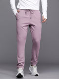  WROGN ACTIVE Men Mid-Rise Joggers With Drawstring Closure