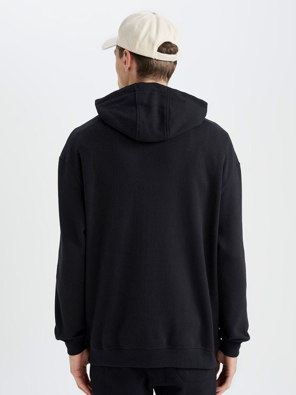  DeFacto Hooded Pullover Sweatshirt