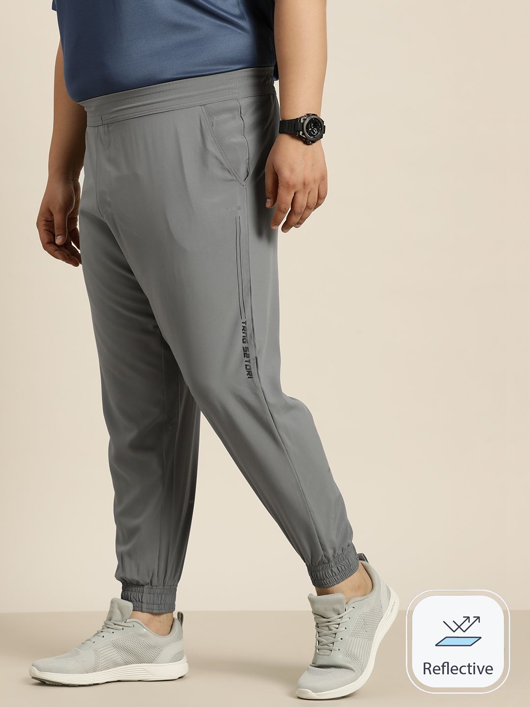  Sztori Men Plus Size Quick Dry Regular Fit Joggers