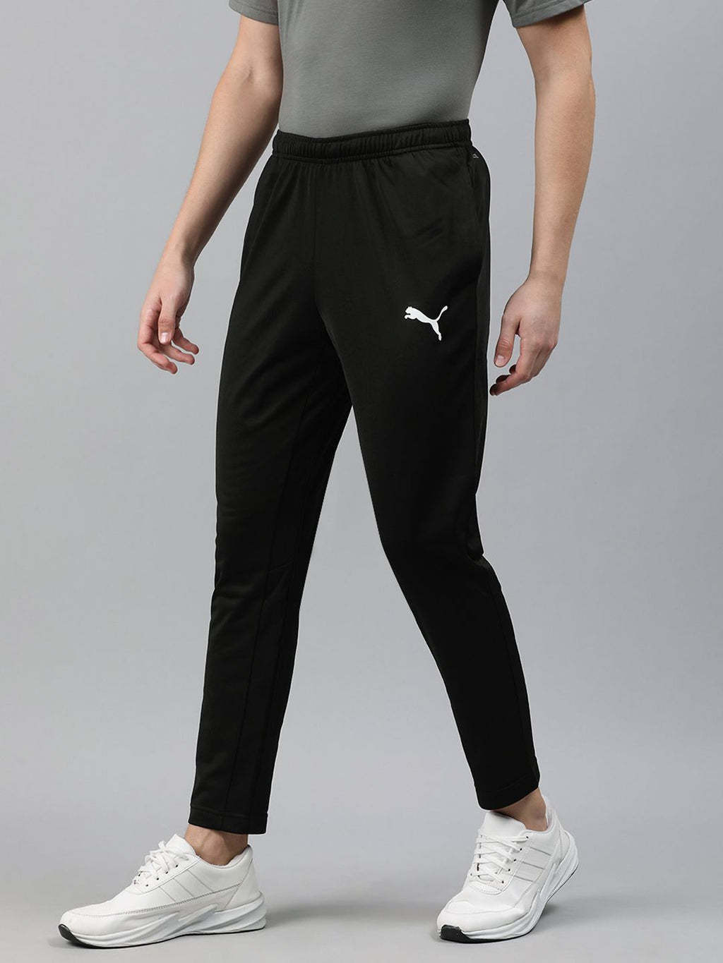  Puma Men Black Solid Dry Cell Slim Fit FtblPLAY Training Track Pants
