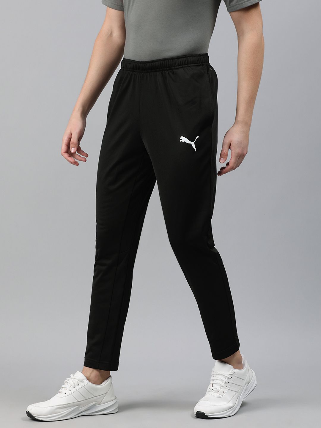  Puma Men Black Solid Dry Cell Slim Fit FtblPLAY Training Track Pants