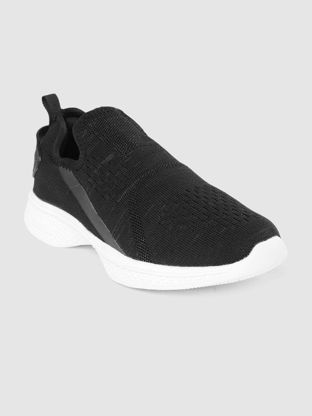  HRX By Hrithik Roshan Men Black Go-Lite Slip-on Walking Shoe