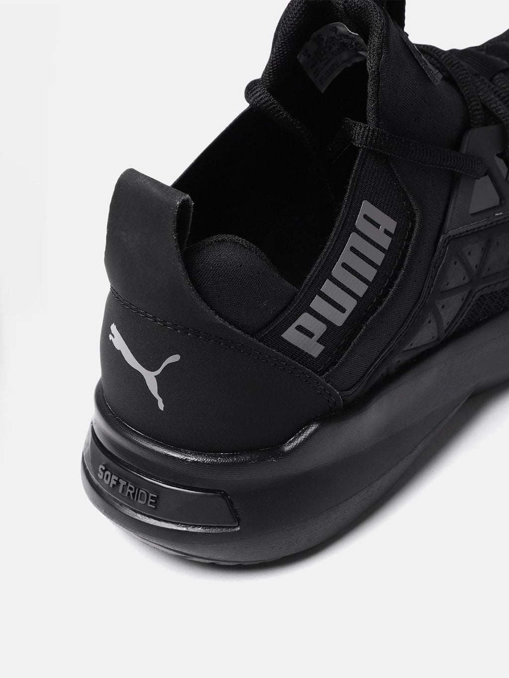  Puma Men Black Solid Softride Enzo NXT Running Sneakers