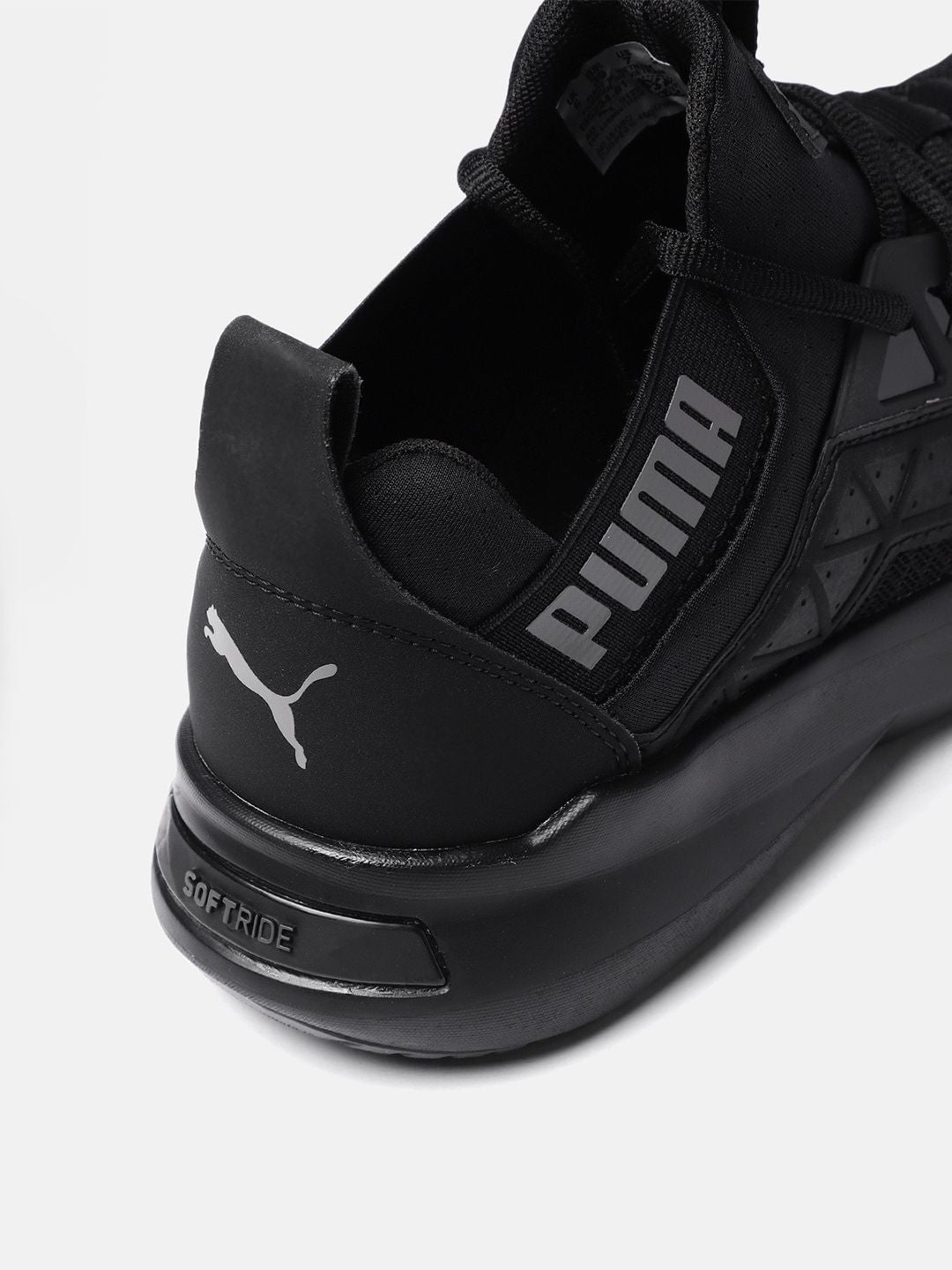  Puma Men Black Solid Softride Enzo NXT Running Sneakers