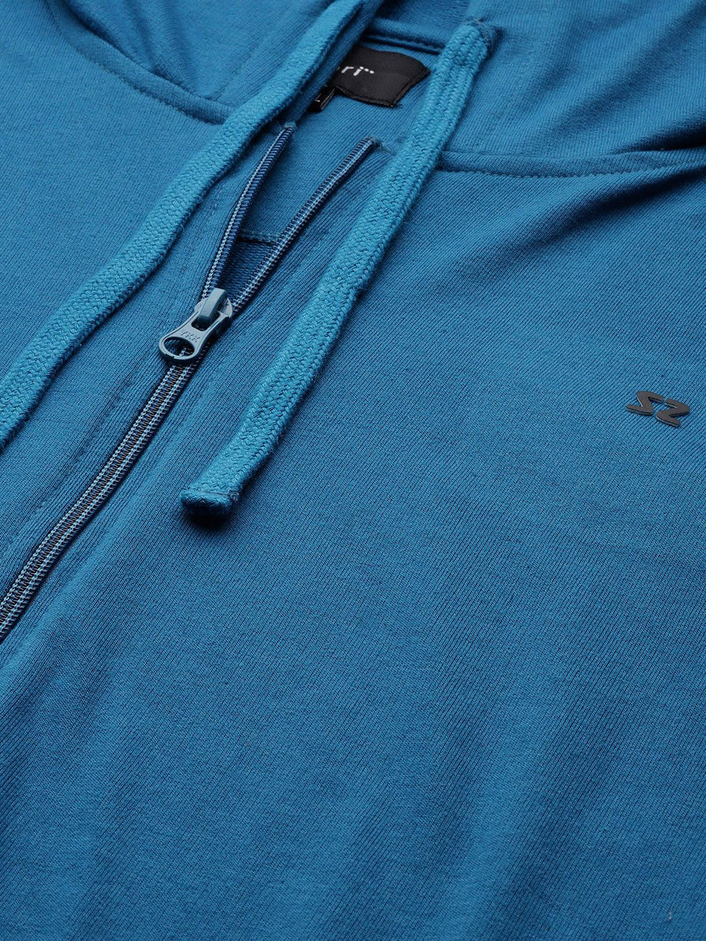  Sztori Men Plus Size Blue Hooded Sweatshirt