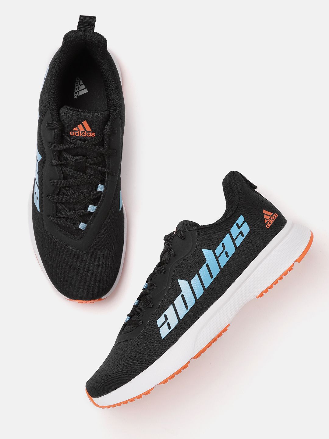  ADIDAS Men Woven Design Glint Run Shoes