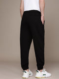  Calvin Klein Jeans Men Black Solid Pure Cotton Joggers