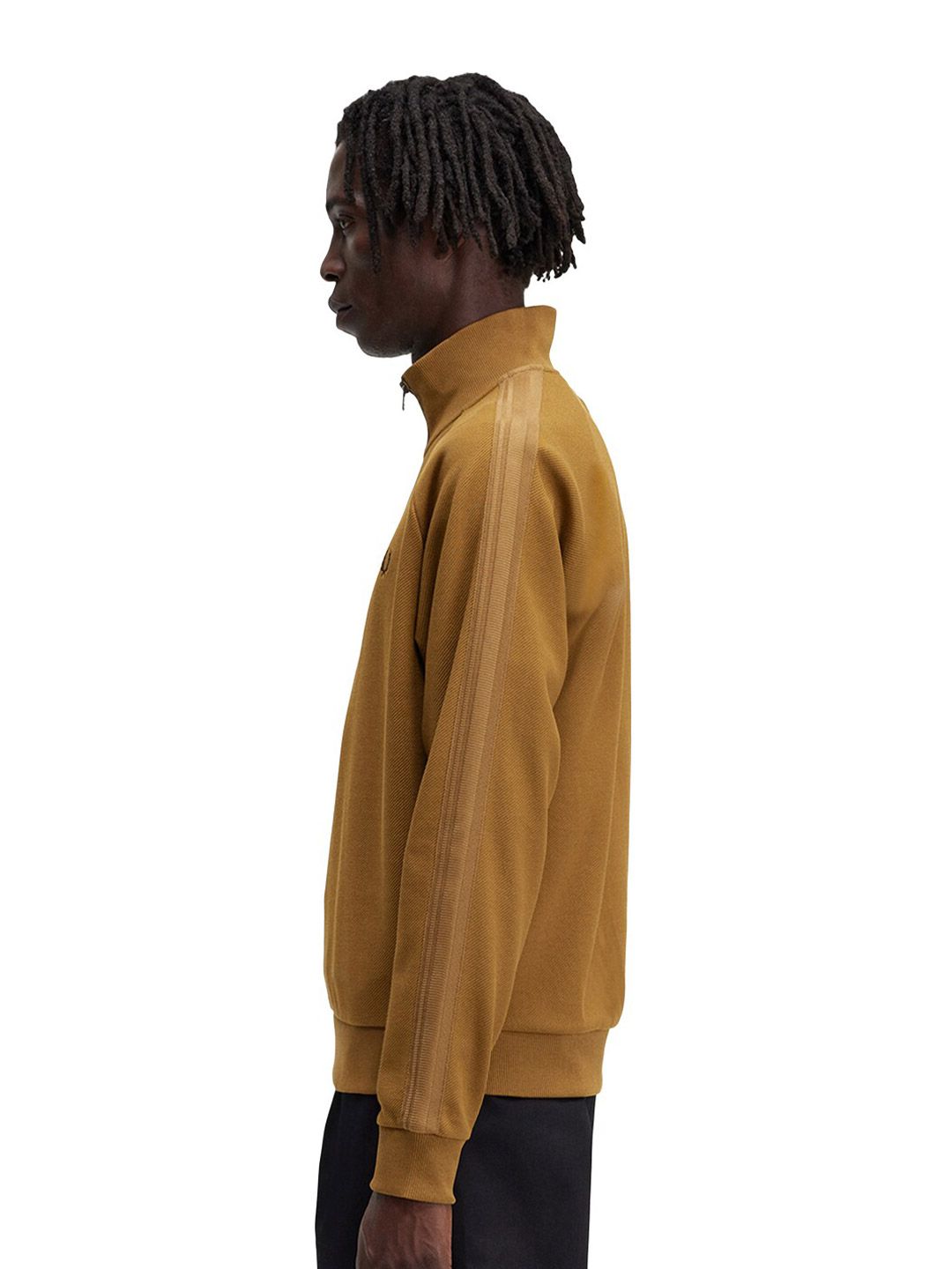  Fred Perry Mock Collar Cotton Pullover