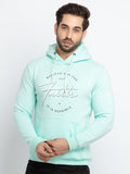  Status Quo Men Green Printed Cotton Sweatshirt