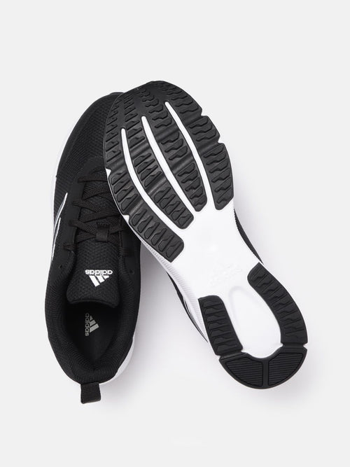  ADIDAS Men Black Woven Design Runmagica Running Shoes