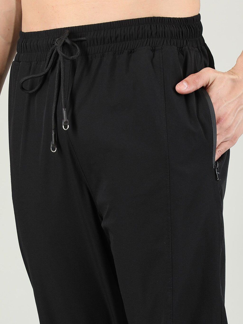  CHKOKKO Men Colourblocked Training Or Gym Sports Mid-Rise Joggers