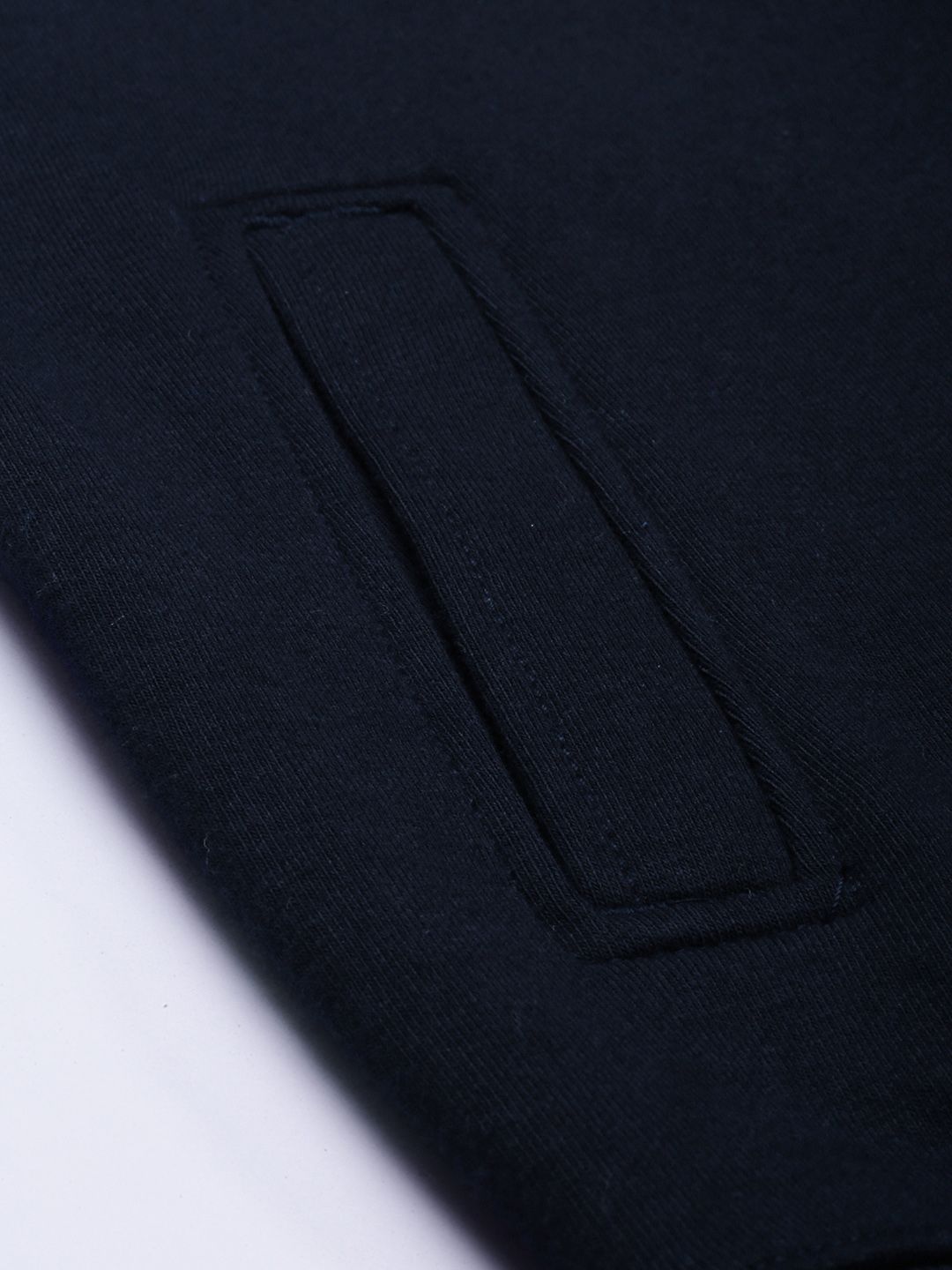  U S Polo Assn Denim Co Men Navy Blue & White Striped Sweatshirt