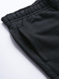  Nike Men Black French Terry NSW CLUB Solid Joggers