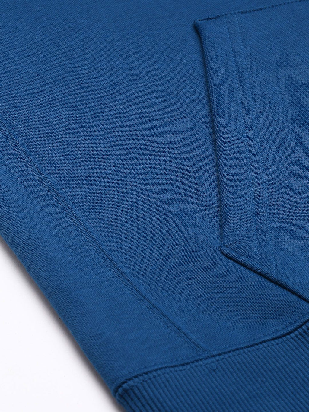  Puma Men Blue Printed Classics Hooded Regular Fit Sweatshirt