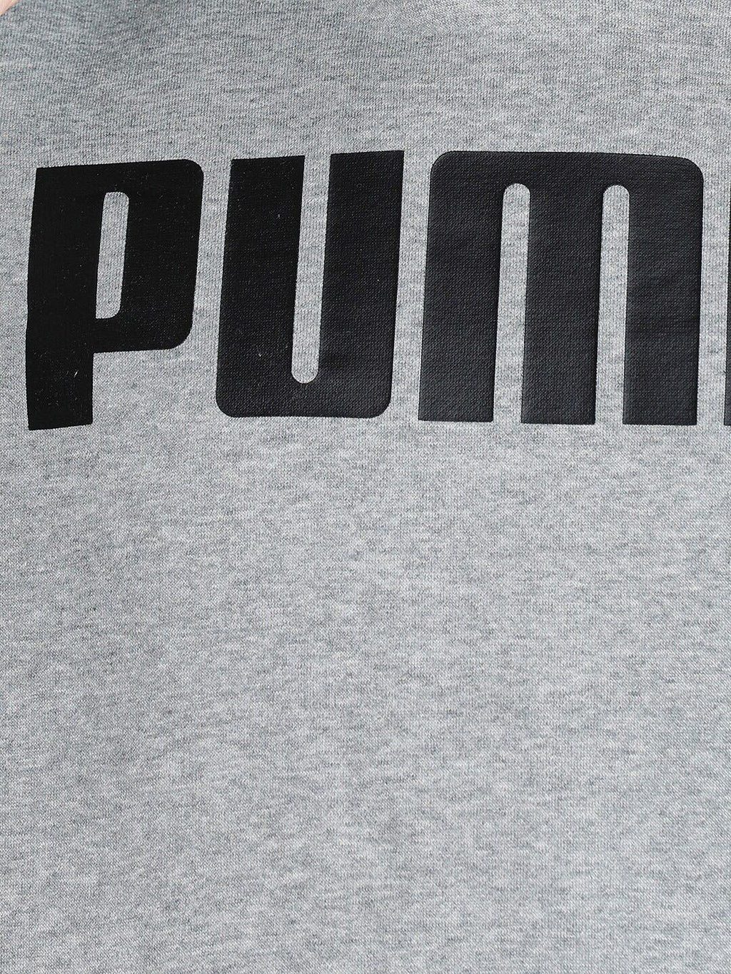  Puma Men Grey Printed Hooded Regular Fit Sweatshirt