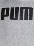 Puma Men Grey Printed Hooded Regular Fit Sweatshirt