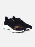  Anta Men Black Mesh Walking Non-Marking Shoes