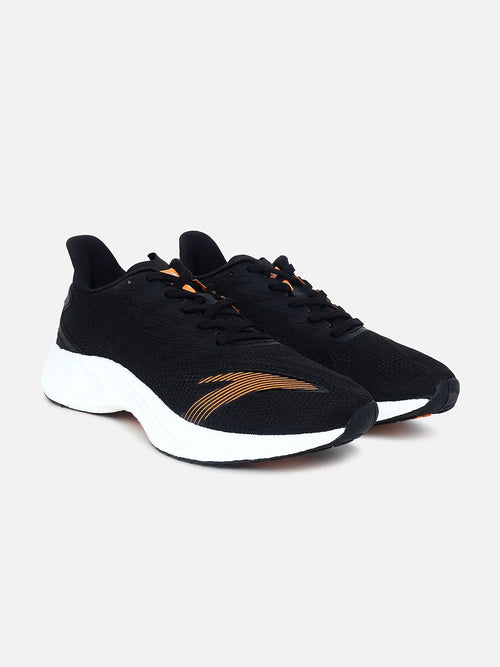  Anta Men Black Mesh Walking Non-Marking Shoes