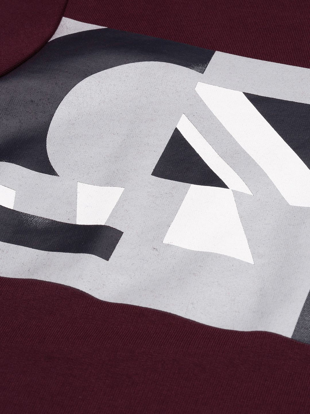  Pepe Jeans Men Burgundy Printed Sweatshirt