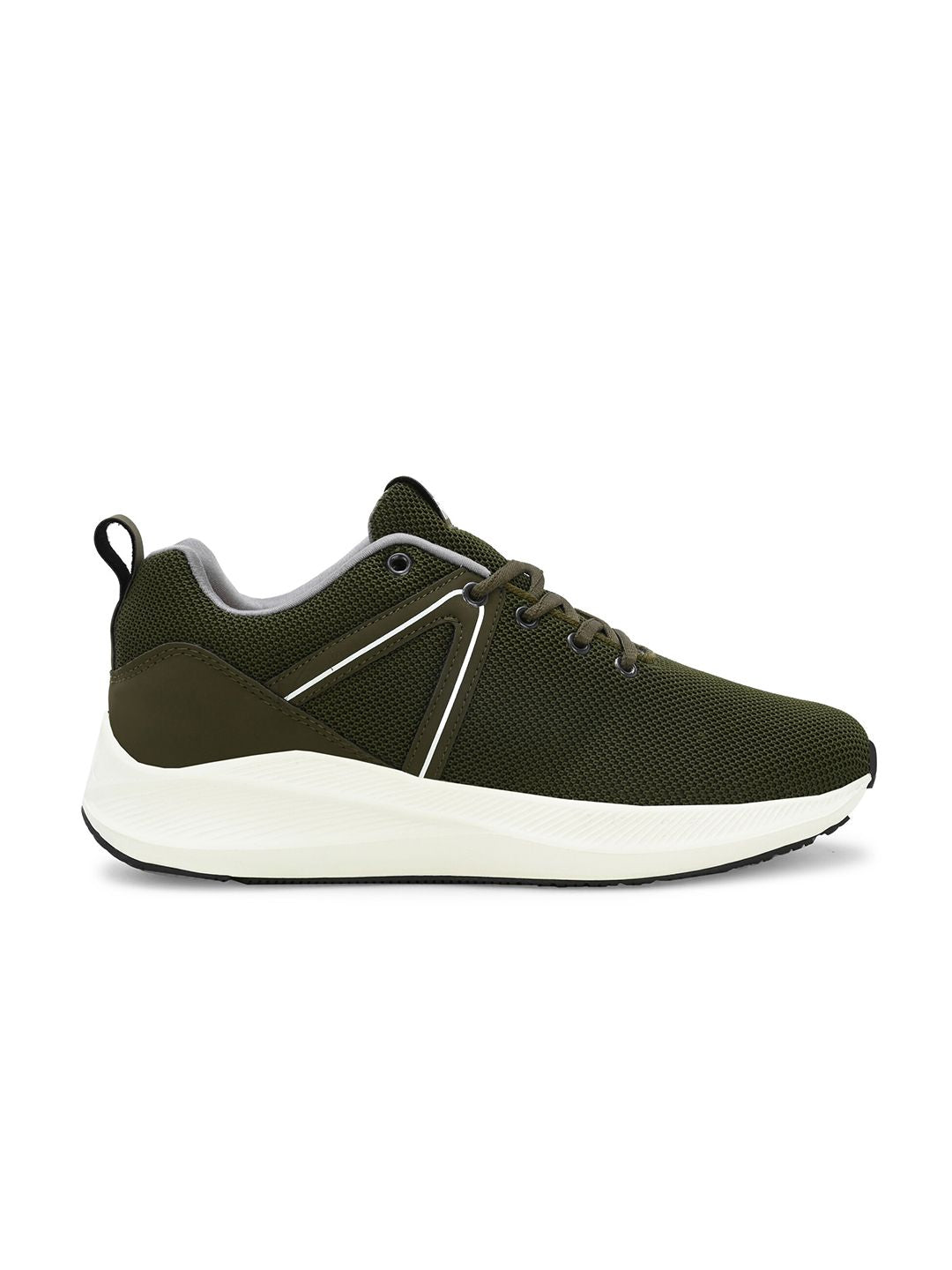  HRX By Hrithik Roshan Men Olive Green Memory Foam Technology Running Shoes
