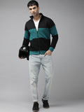  Roadster Men Colourblocked Sweatshirt