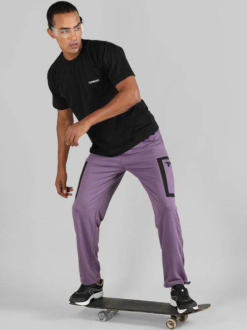  CHKOKKO Men Gym Workout Lower Relaxed-Fit Cotton Sports Track Pants