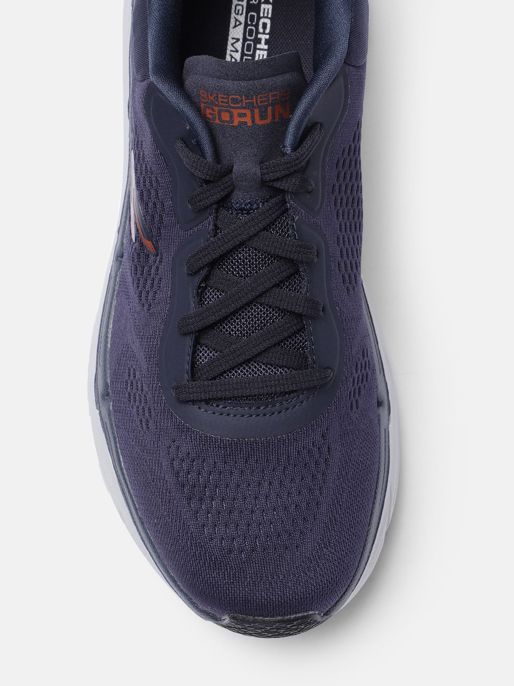  Skechers Men Navy Blue Solid Max Cushioning Premier Regular Running Shoes