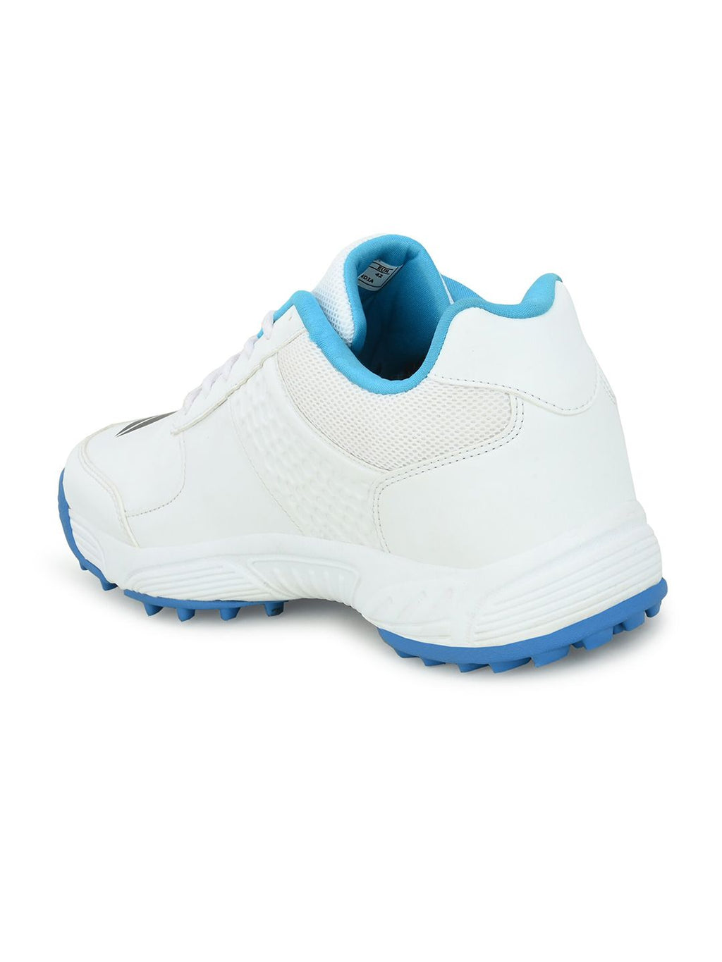 OFF LIMITS Men White & Blue Cricket Non-Marking Shoes