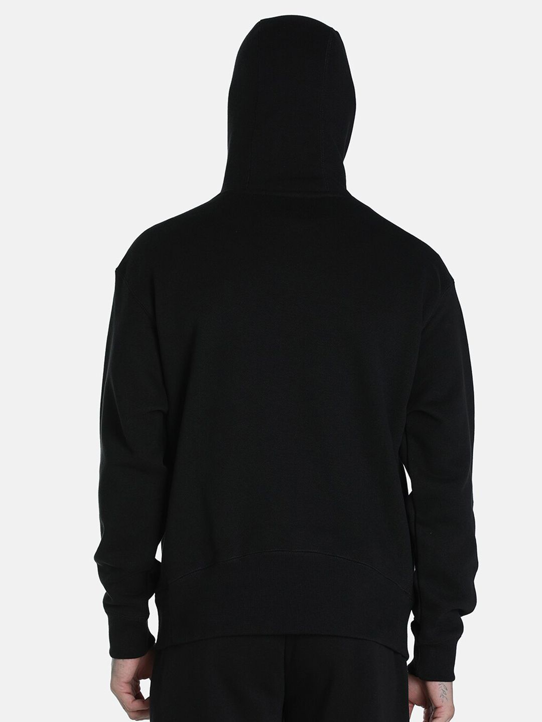  Puma Men Black Cotton PUMA X P.A.M. Hooded Relaxed FitSweatshirt