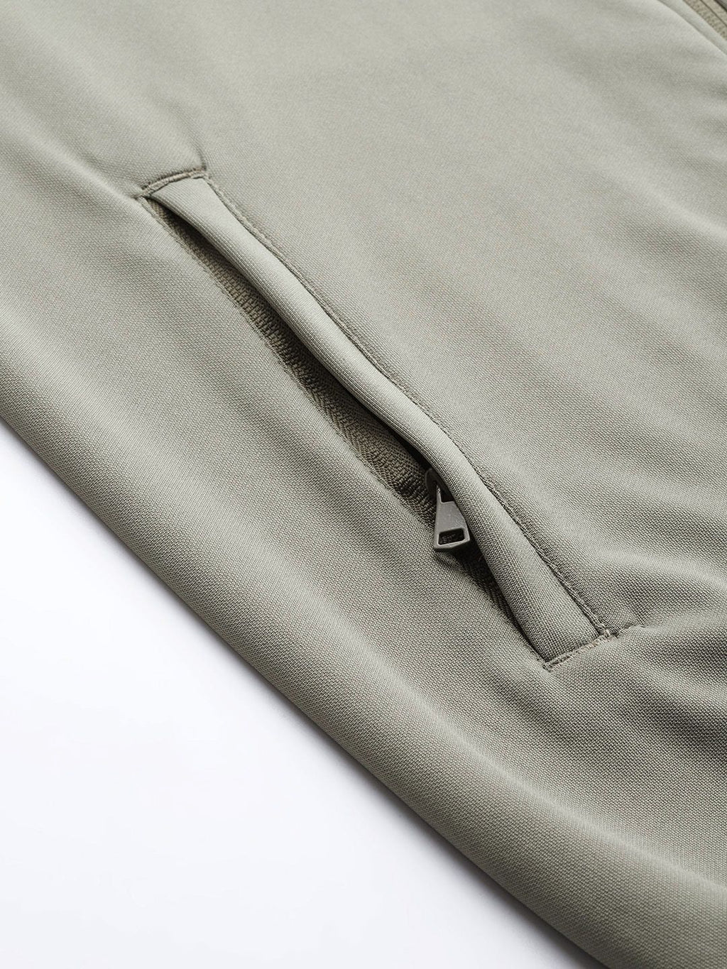  Alcis Men Green Solid Sweatshirt