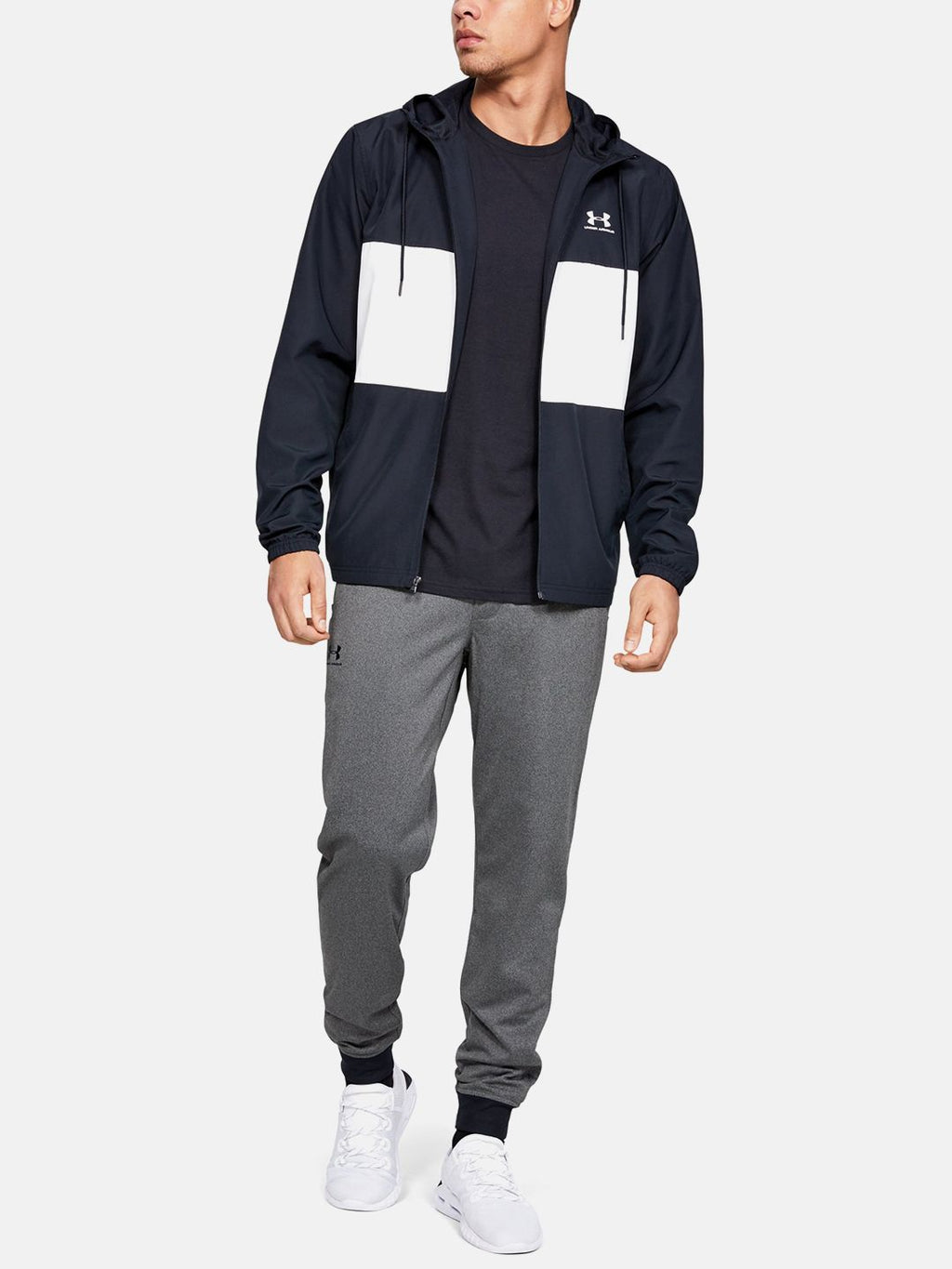  UNDER ARMOUR Men Grey Sportstyle Tricot Joggers