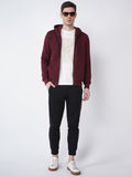  Blackberrys Men Red Hooded Sweatshirt