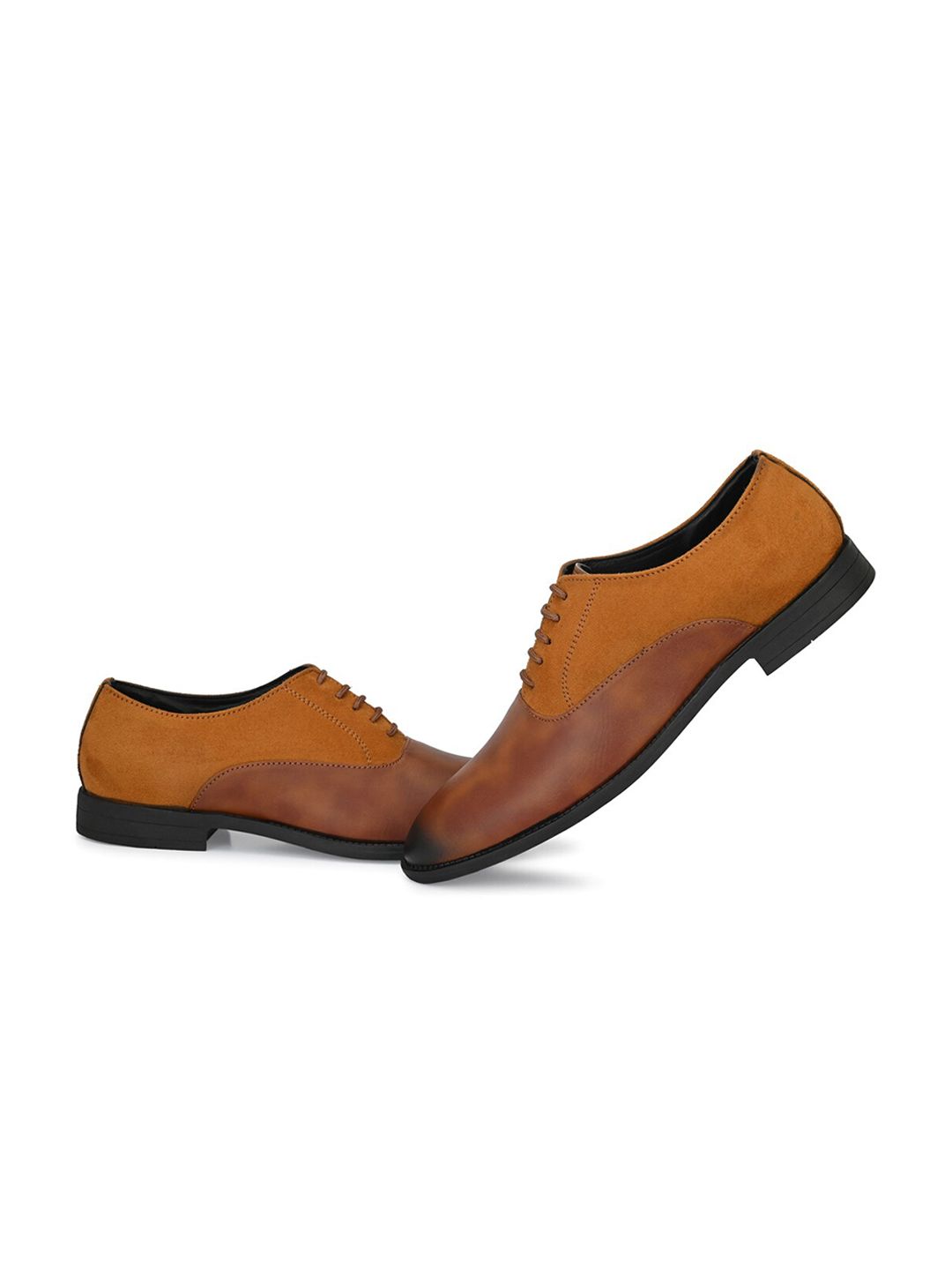  ATTITUDIST Men Lace-Up Formal Oxfords