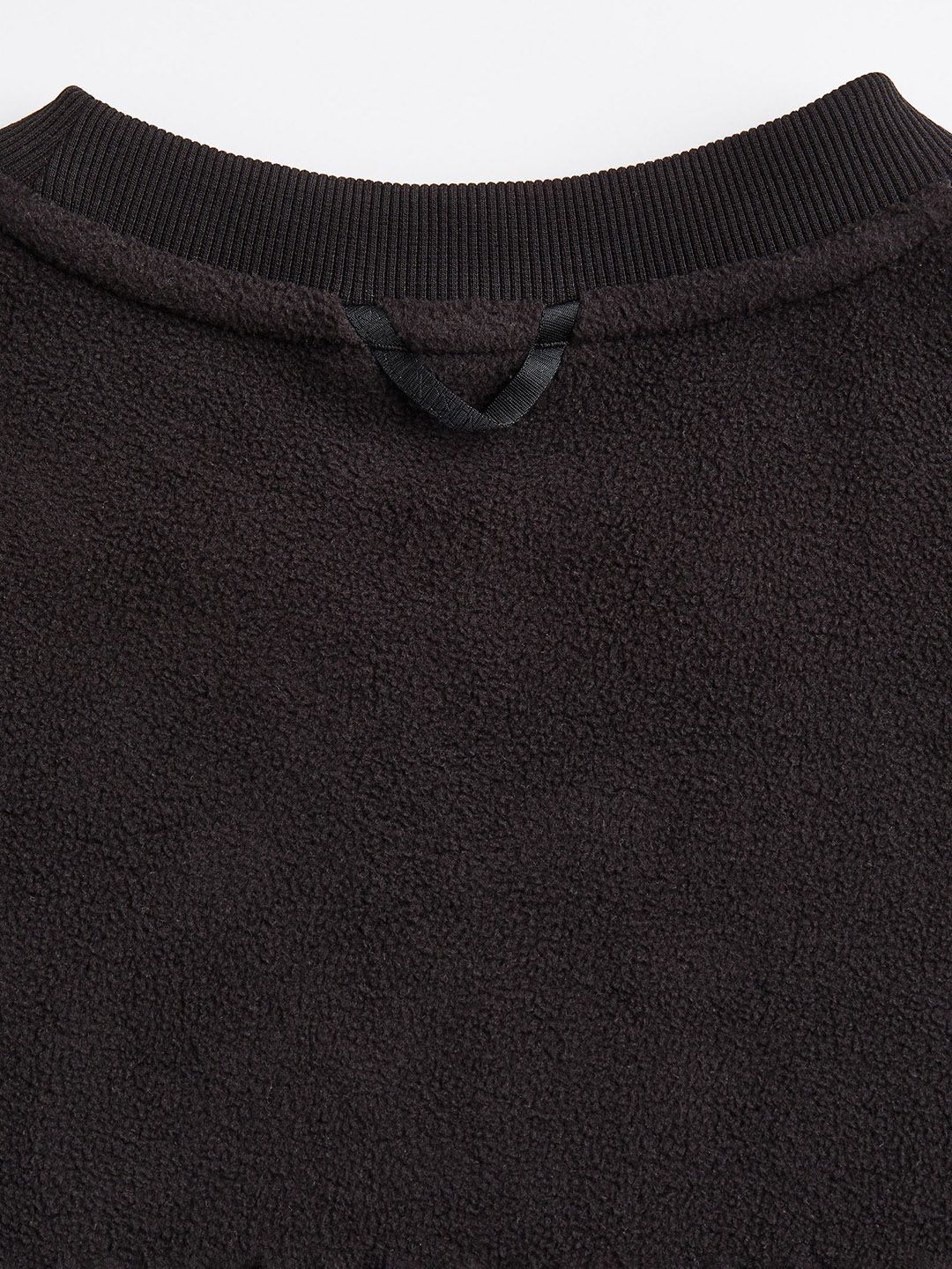  H&M Pocket Detail Fleece Sweatshirt