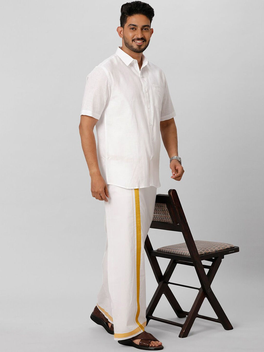  Ramraj Spread Collar Casual Shirt
